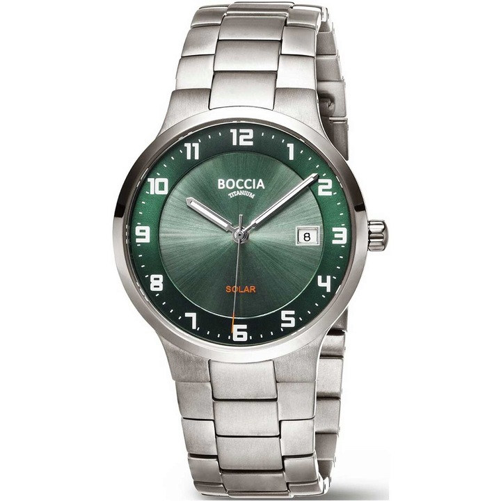 Ceas barbatesc Boccia 3652-04, Quartz, 39mm, 5ATM