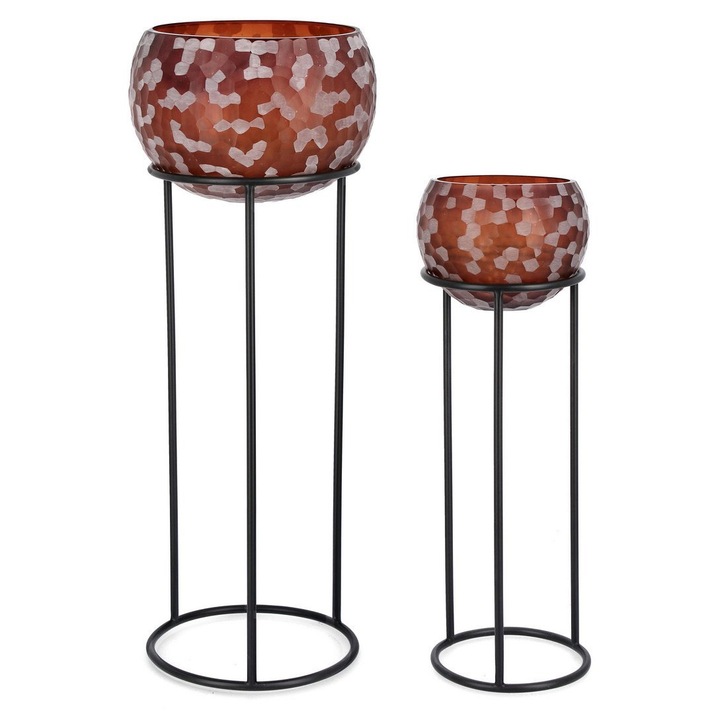 Set 2 suporturi flori Sampur 21x80 cm, 30.5x95 cm