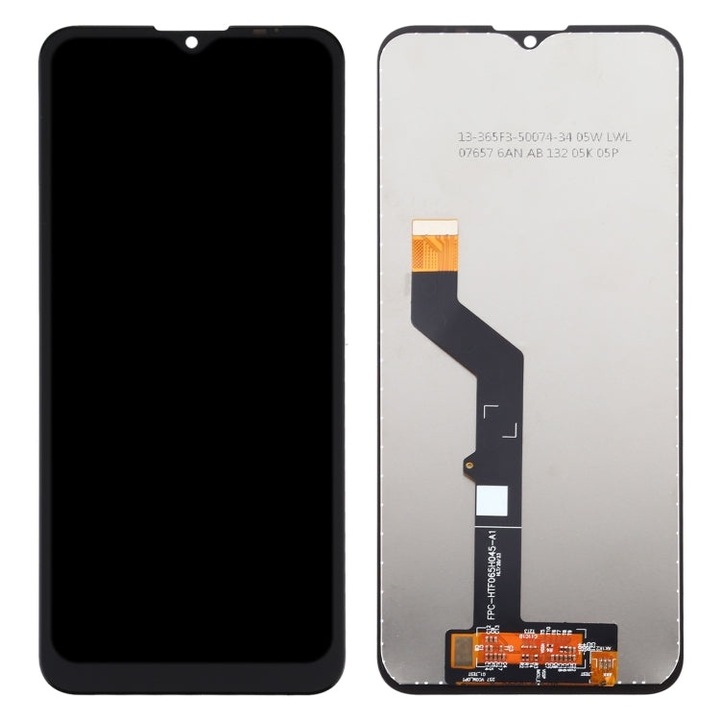 Display pentru Motorola Moto E7 Plus / G9 Play / G9, DaDen®, Negru, LCD, Ecran Tactil, Best Quality