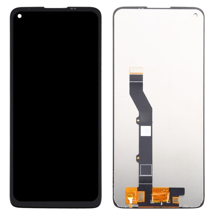 Display pentru Motorola Moto G9 Plus 4G (2020), DaDen®, Negru, LCD, Ecran Tactil, Best Quality