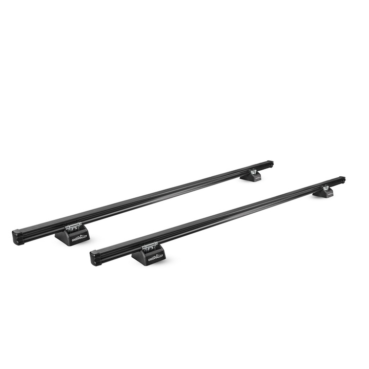 Bare transversale Green Valley Pro 4 Standard Otel pentru FIAT Ducato Van 2006-prezent, cu prindere in puncte fixe