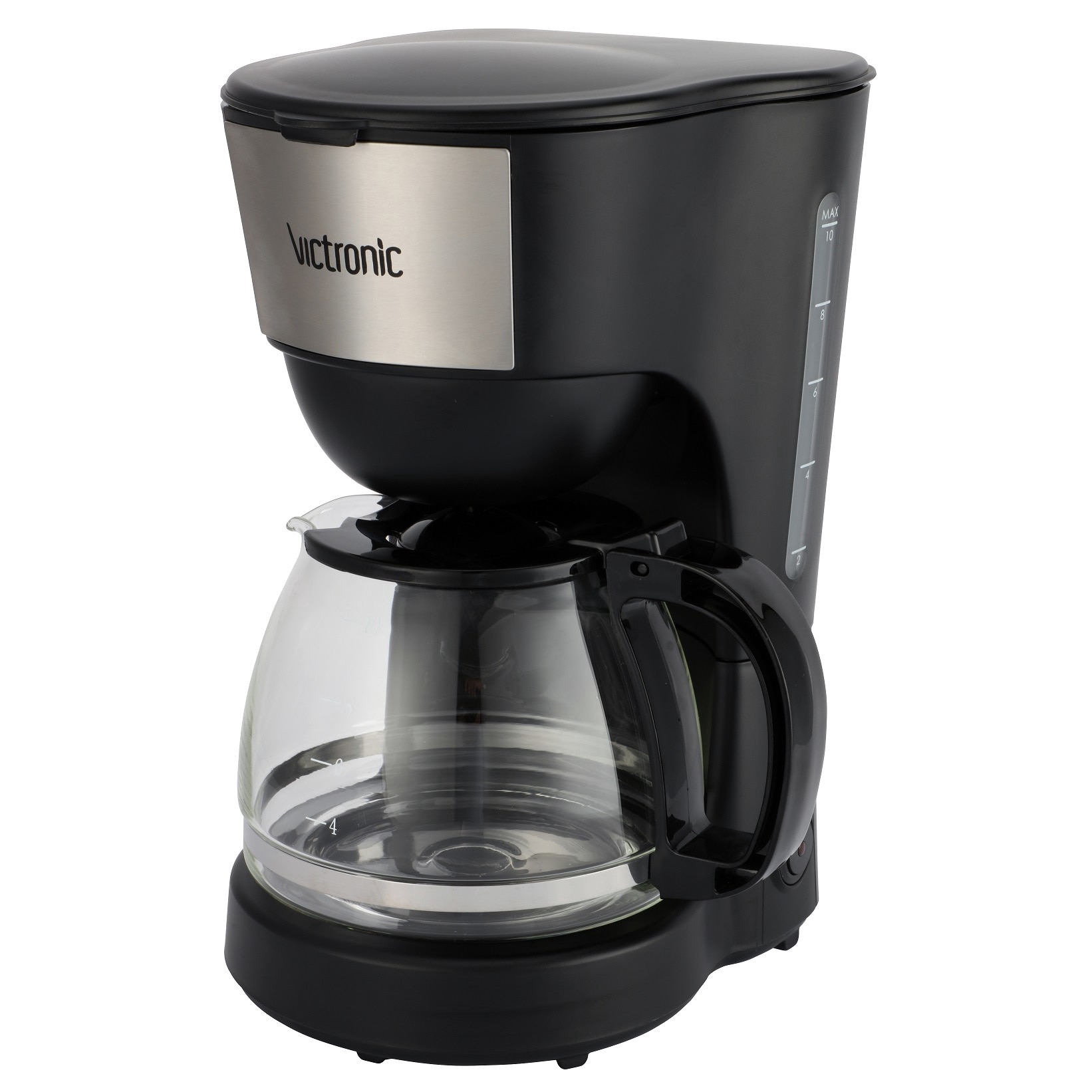 Filtru de cafea cu capac rabatabil Victronic, Putere 750 W, Capacitate 1.25 l, VC5791