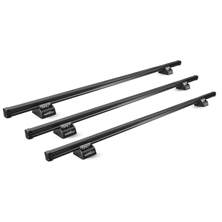 Bare transversale Green Valley Pro 6 Standard Otel pentru FIAT Scudo Van 1994-2006, cu prindere in puncte fixe