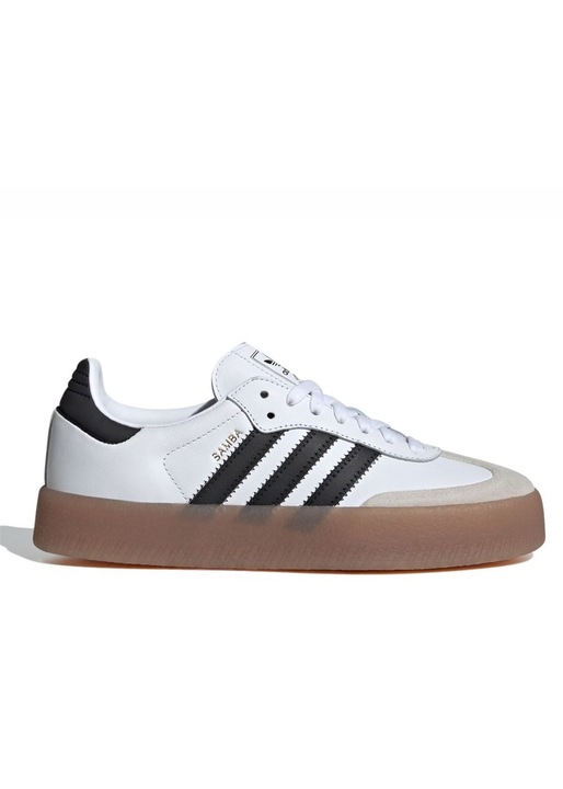 Női tornacipő Adidas Sambae W, természetes bőr, fehér, kényelmes, tartós, 36 EU