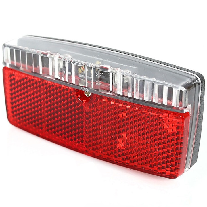 Lampa bicicleta X-Light, model XC-120C, neagra, 2 diode LED, 6V, montare pe 2 suruburi