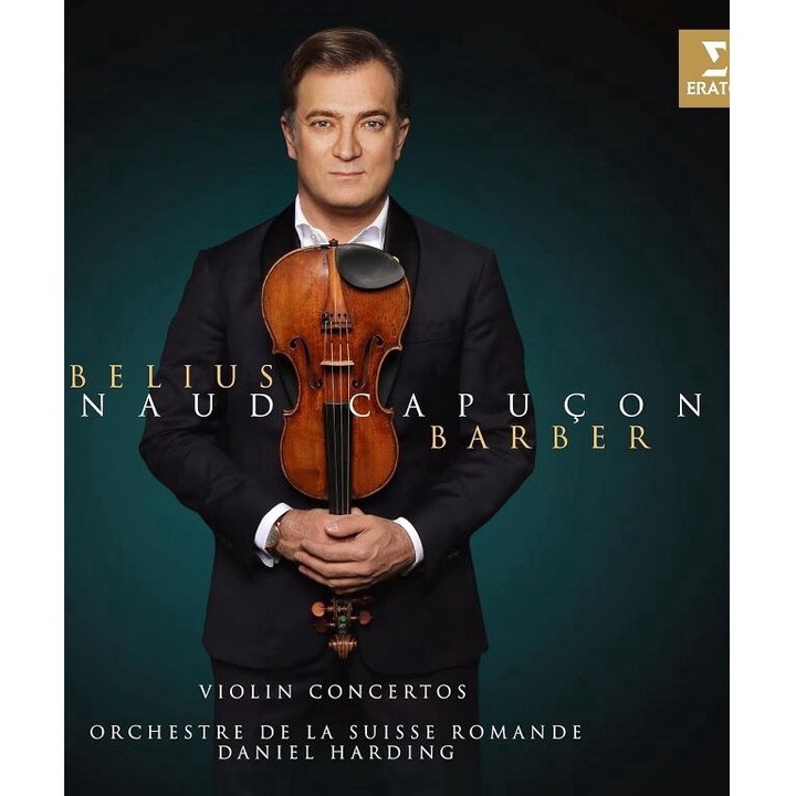 Renaud Capucon, Orchestre de la Suisse Romande & Daniel Harding - Sibelius & Barber: Hegedűversenyek - CD