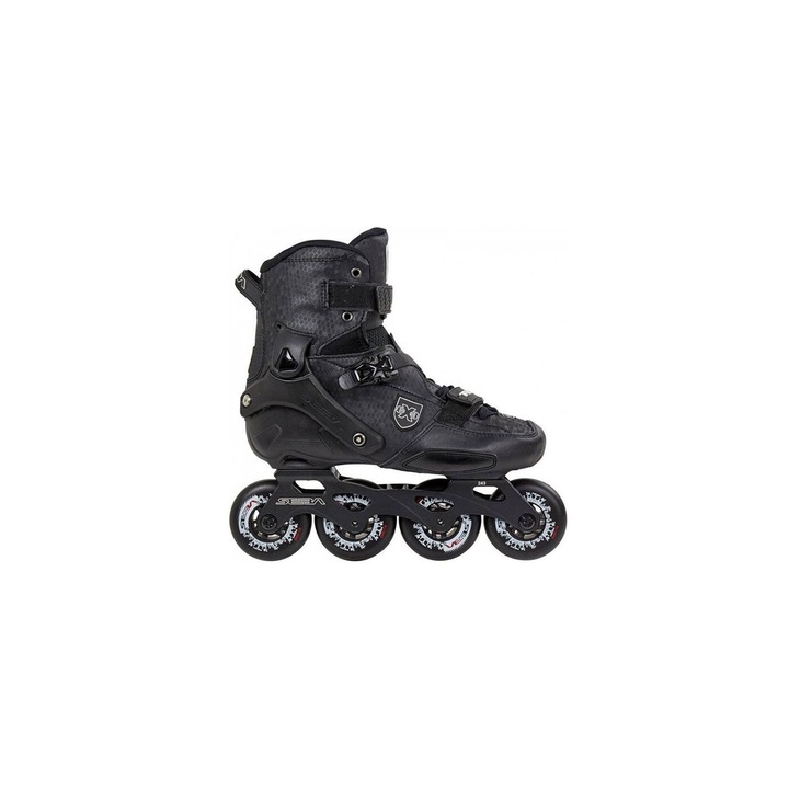 Ролери Seba Skates Trix 2, 4 колела, черен цвят, 80 мм