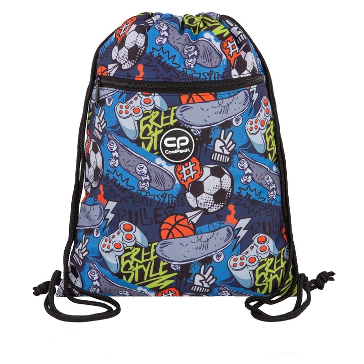 Спортна торба CoolPack Vert Hobby, 32.5 x 42.5 x 1 cm