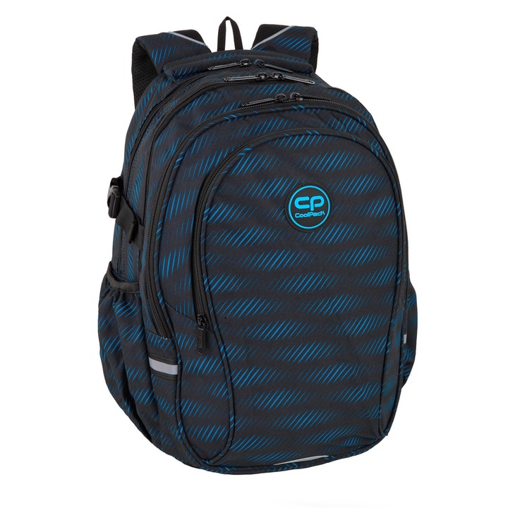 Ученическа раница CoolPack, Factor, Blumeh, 32 x 46 x 17 cm, Синя