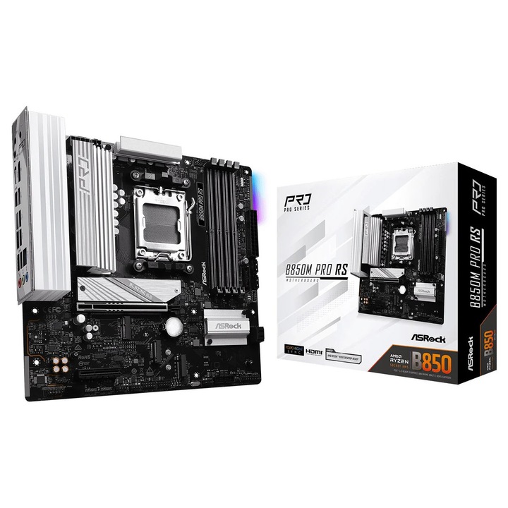 Placa de baza ASRock B850M Pro RS socket AM5