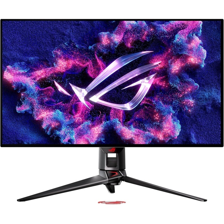 32 hüvelykes ASUS ROG Swift OLED PG32UCDP monitor, WLED, OLED, 3840 x 2160 4K, USB Type-C DisplayPorttal, 1 x DisplayPort 1.4, optikai digitális audiokimenet, 1 x audiokimenet, 3 x USB 3.2, 2 x HDMI 2.1