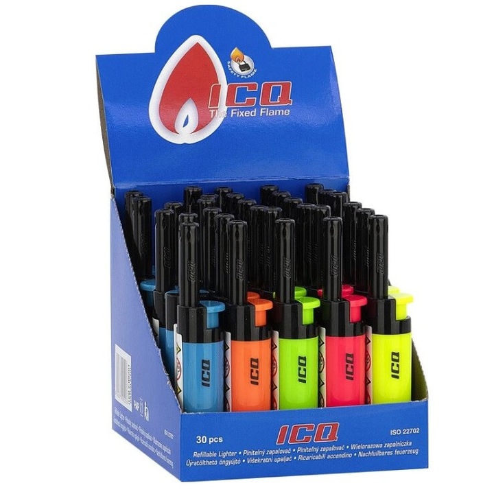 Set 30 Brichete ICQ, piezoelectric, compact, 10,8x2cm, multicolor