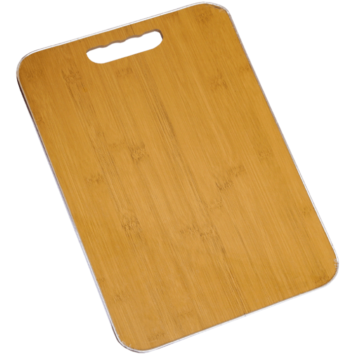 Tocator bambus 30 x 40 cm cu margine metalica