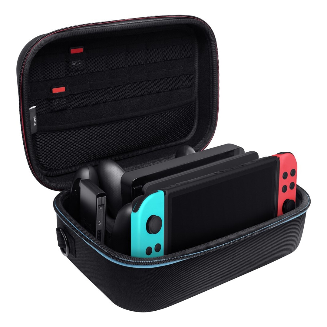 Hardcase pentru Nintendo Switch, Trust, GXT 1247 XXL, negru