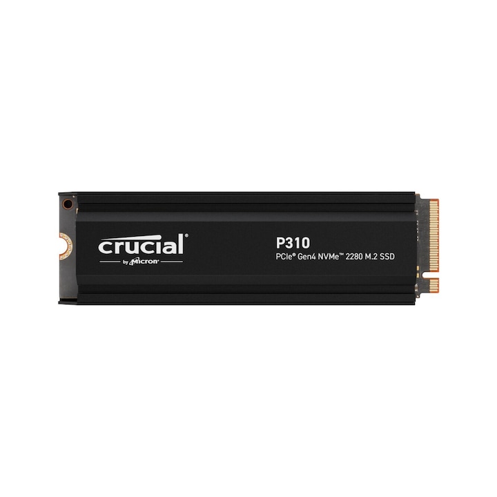 Crucial Solid State Drive (SSD), M.2, PCIe G4, NVMe 1TB Crucial, 7100 MB/s четене, 6000 MB/s запис, 22x80 mm