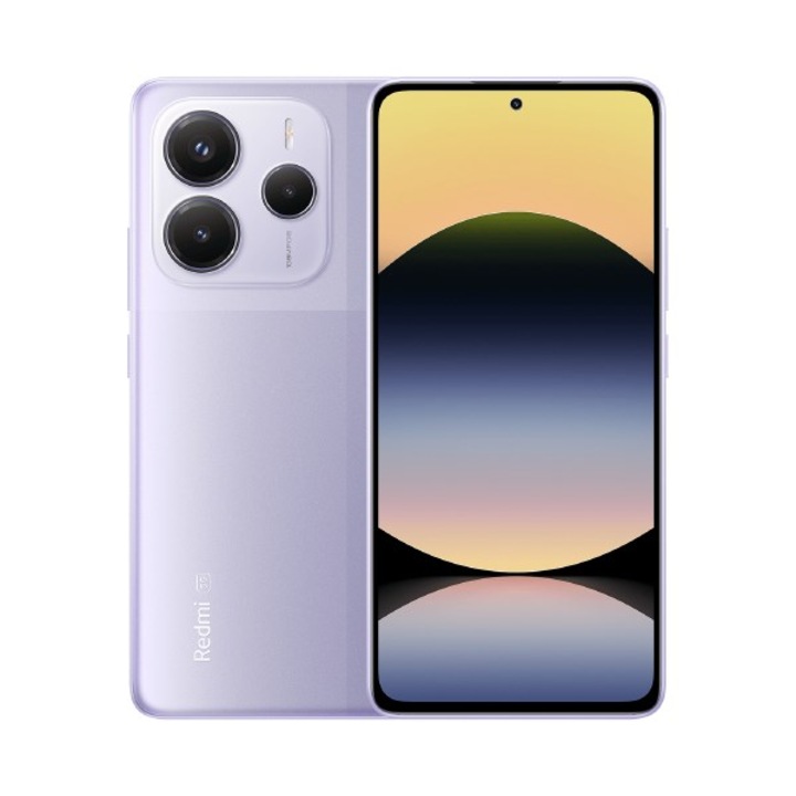 Смартфон Xiaomi Redmi Note 14 5G, 8GB RAM, 256GB, Lavender Purple, 6.67"