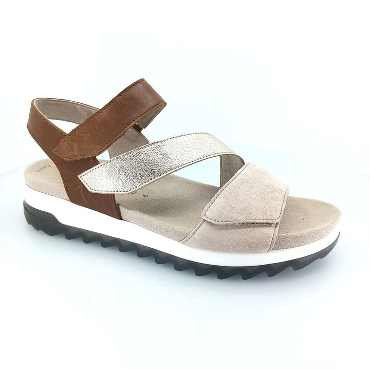 Дамски сандали, Gabor, многоцветни, естествена кожа, противоплъзгаща се подметка, 40-WIDE EU