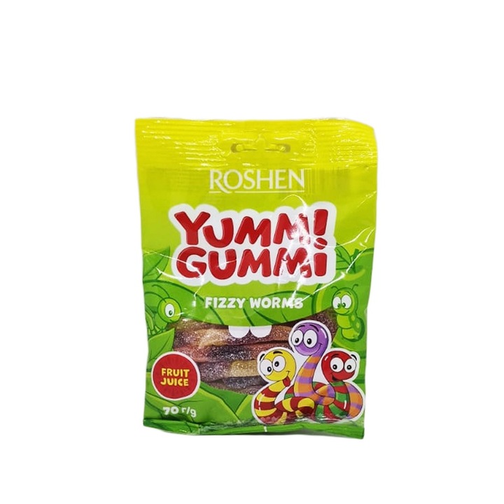 Set 3 pungi de jeleuri vermisori, 3x70g, Roshen