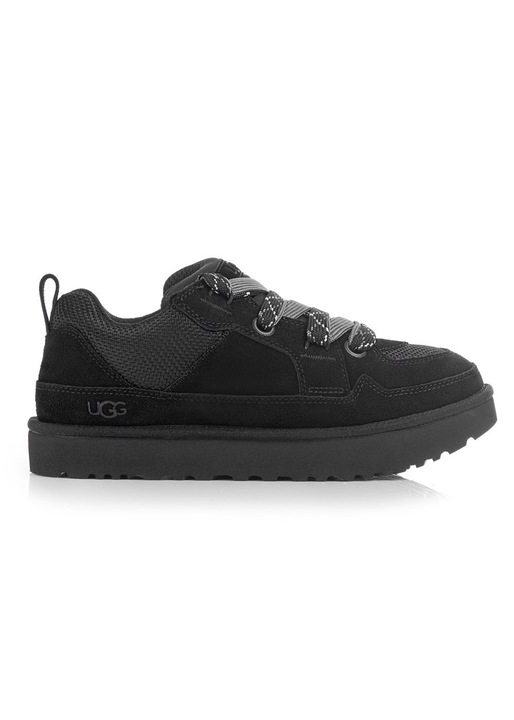 Férfi cipő UGG Lo Lowmel, természetes bőr, fekete, modern design és magas kényelem