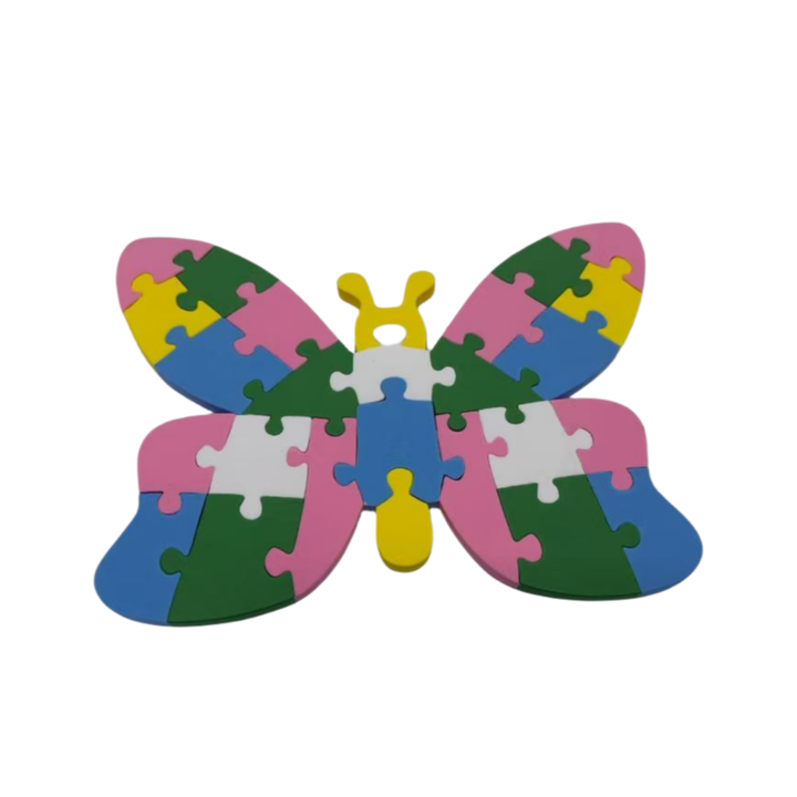 Пъзел, 19x26 см, цветен, дебелина 10 мм, EVA