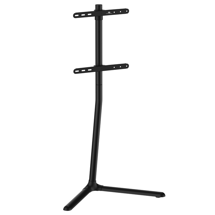 Подова ТВ стойка Maclean MC-494, 32-70", VESA 400x400, 40 кг, черна