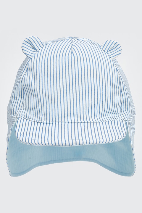 LC WAIKIKI, Sapca cu dungi, 50 CM, Albastru pastel/Alb optic