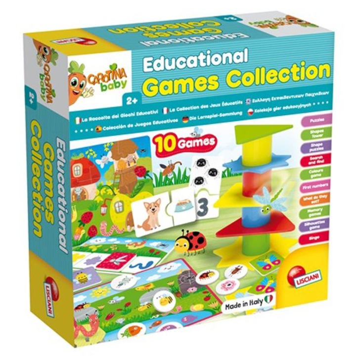 Образователни игри и пъзели, Lisciani, 10 в 1