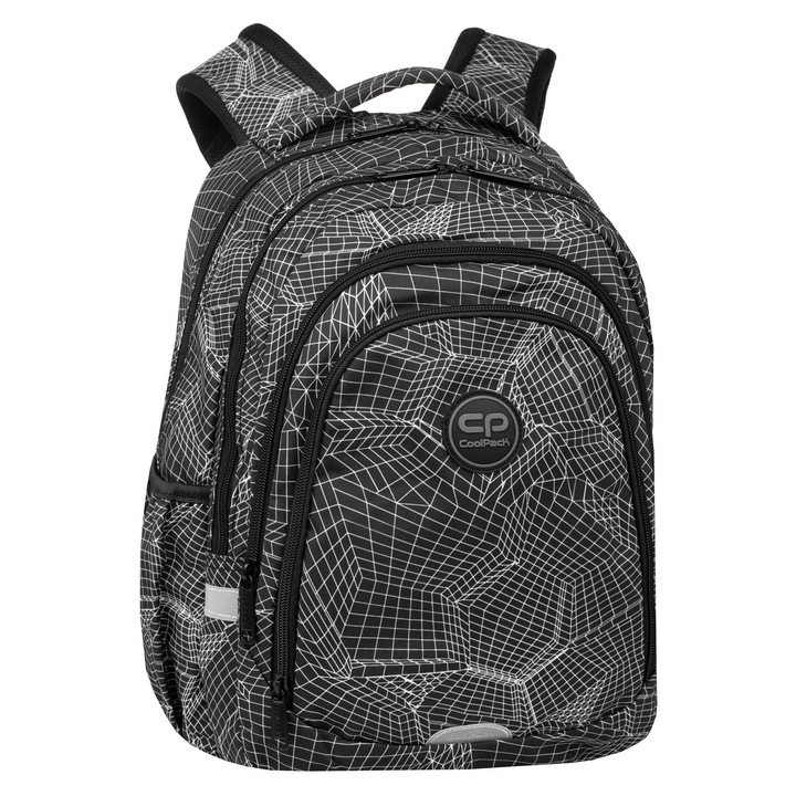 Rucsac CoolPack Drafter 3, 3 compartimente, buzunar pentru laptop, 32x45x18cm