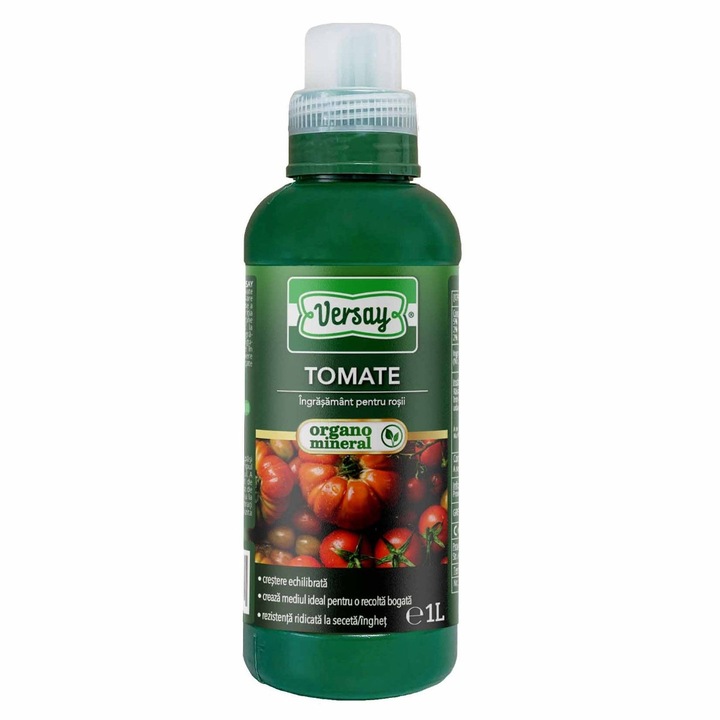 Ingrasamant organic pentru tomate Versay, stimuleaza rodirea, lichid, 1 L