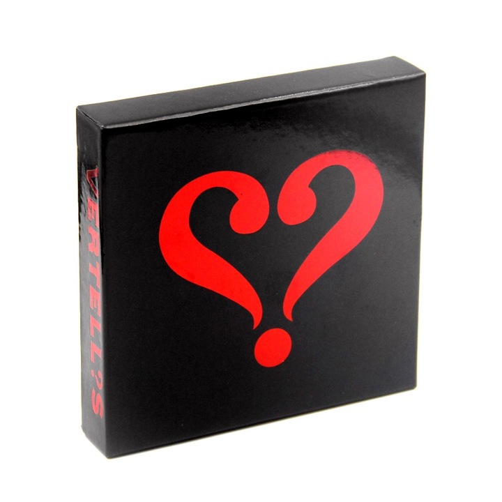 Párkapcsolati könyvcsomag, Vertellis, 50 kérdés, mély beszélgetések, piros