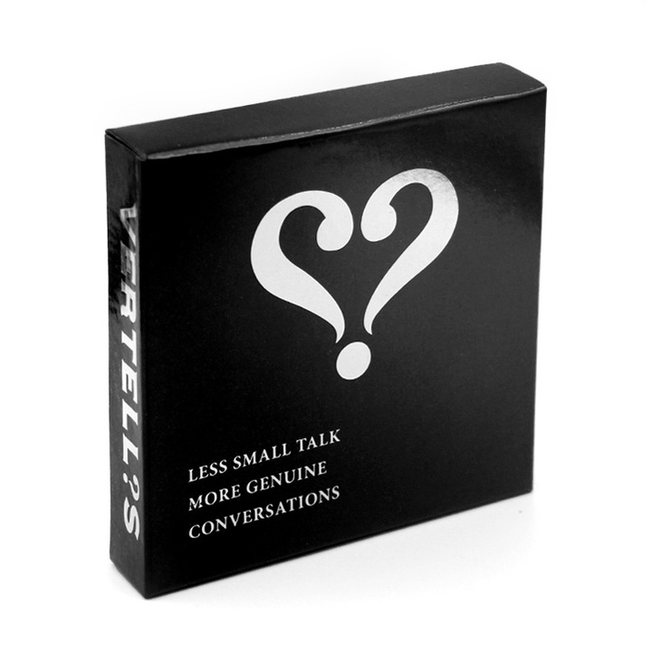 Beszélgetéskártya-csomag, Vertellis, Társasjátékok, 50 kártya, Többszínű