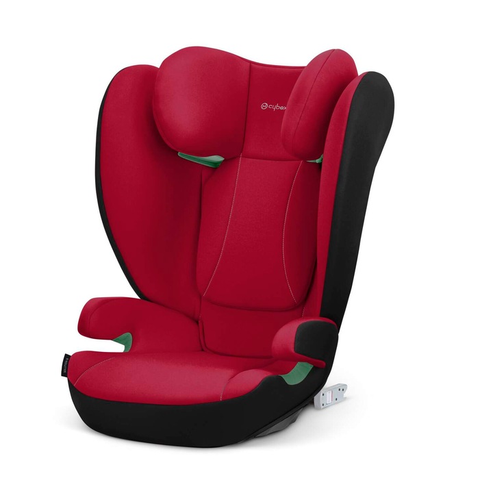 Scaun auto pentru copii Cybex Silver Solution B i-fix, Rosu