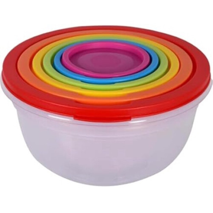 Set 7 caserole colorate