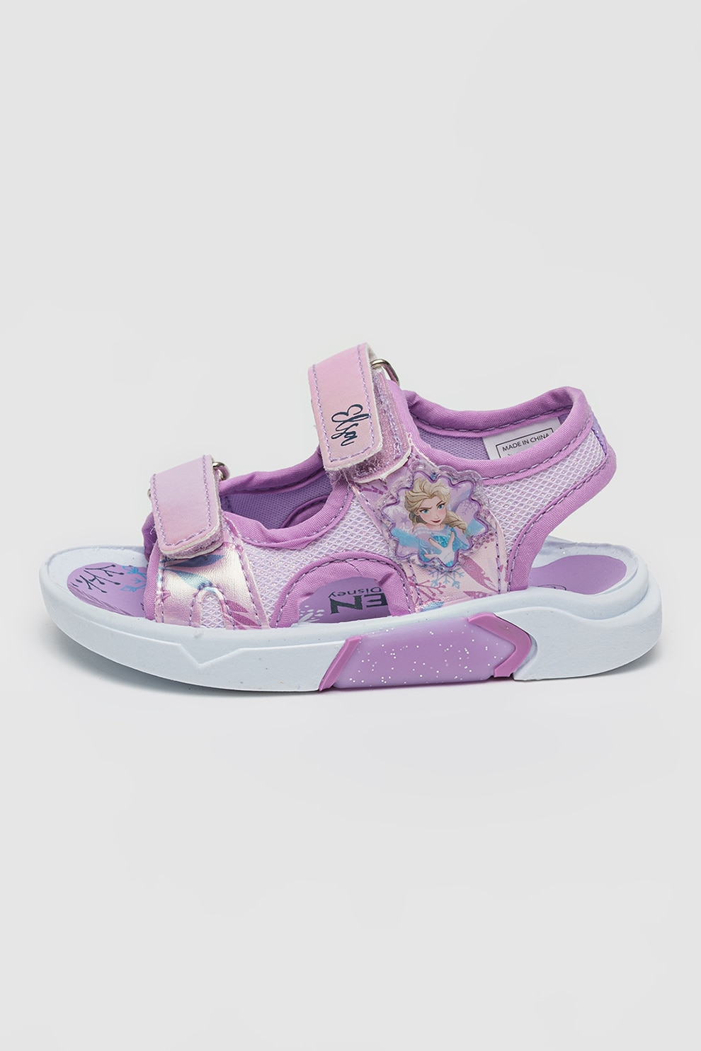 Walt Disney, Sandale cu velcro Frozen, Lila, 22 EU