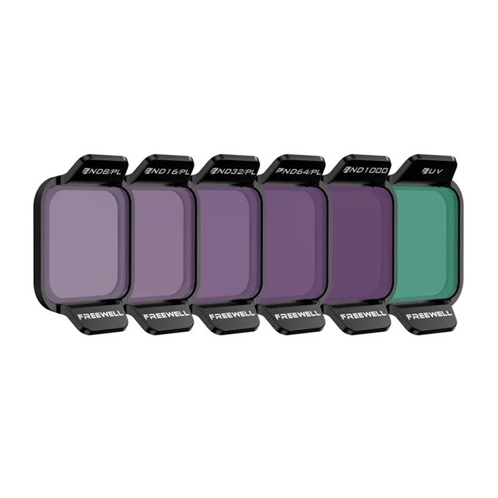 Комплект от 6 филтъра Freewell Bright Day за DJI Flip