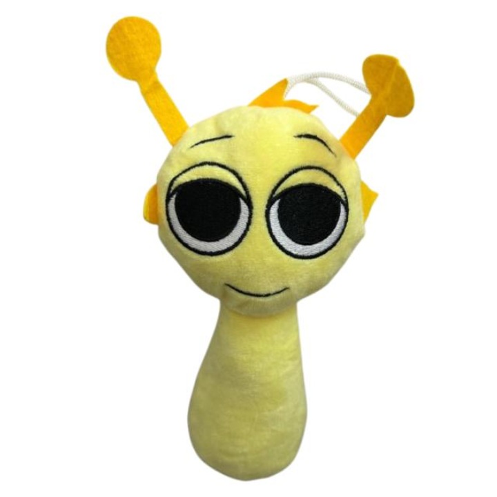 Плюшена играчка Sprunki, жълта, 23см
