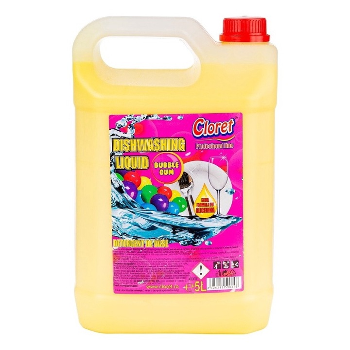 Detergent vase Cloret XXL aroma Bubble Gum, 5L