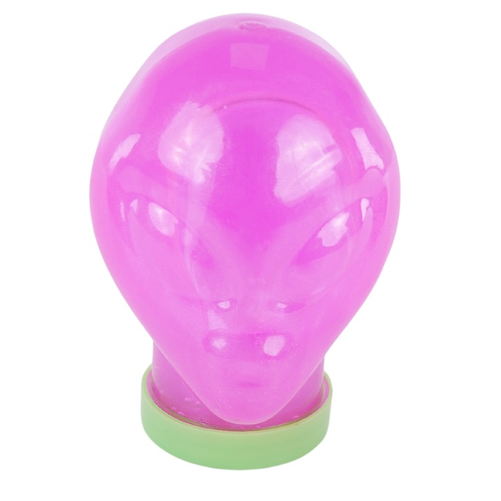 Slime, 100ml, design extraterestru, pentru dezvoltarea abilitatilor motorice, varsta +3