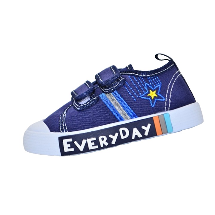 Ортопедични платнени маратонки за момче, Tom Miki T-10389-H, Navy Blue 116655