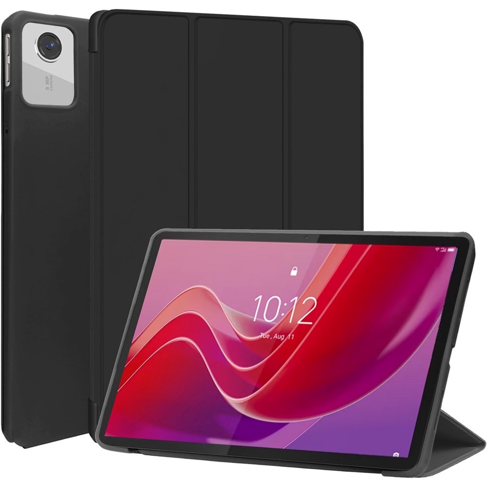 Husa Ultra Slim pentru Lenovo Tab TB311 (FU/XU) 10.1" - Silicon TPU, Smart Cover - Negru