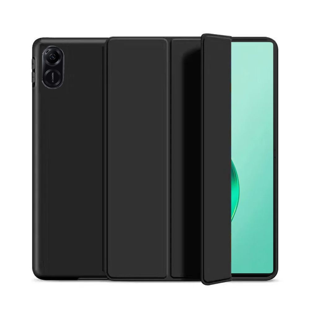 Husa Ultra Slim pentru HONOR Pad X8A, 11.0" - Silicon TPU, Smart Cover - Negru