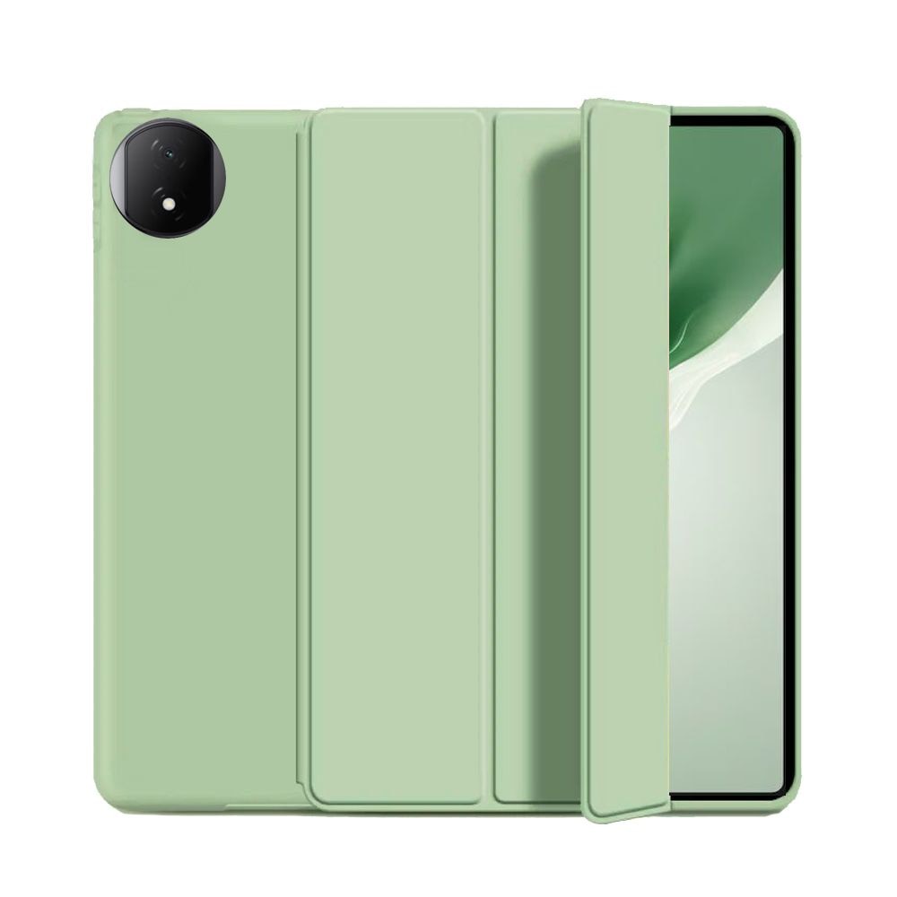 Husa Ultra Slim pentru Honor Magic Pad 2, 12.3" - Silicon TPU, Smart Cover - Verde Menta