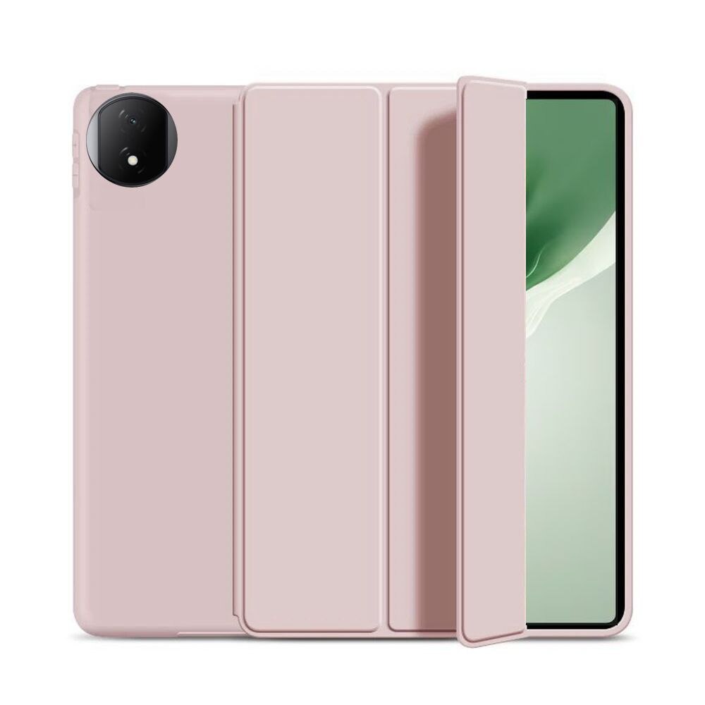Husa Ultra Slim pentru Honor Magic Pad 2, 12.3" - Silicon TPU, Smart Cover - Roz
