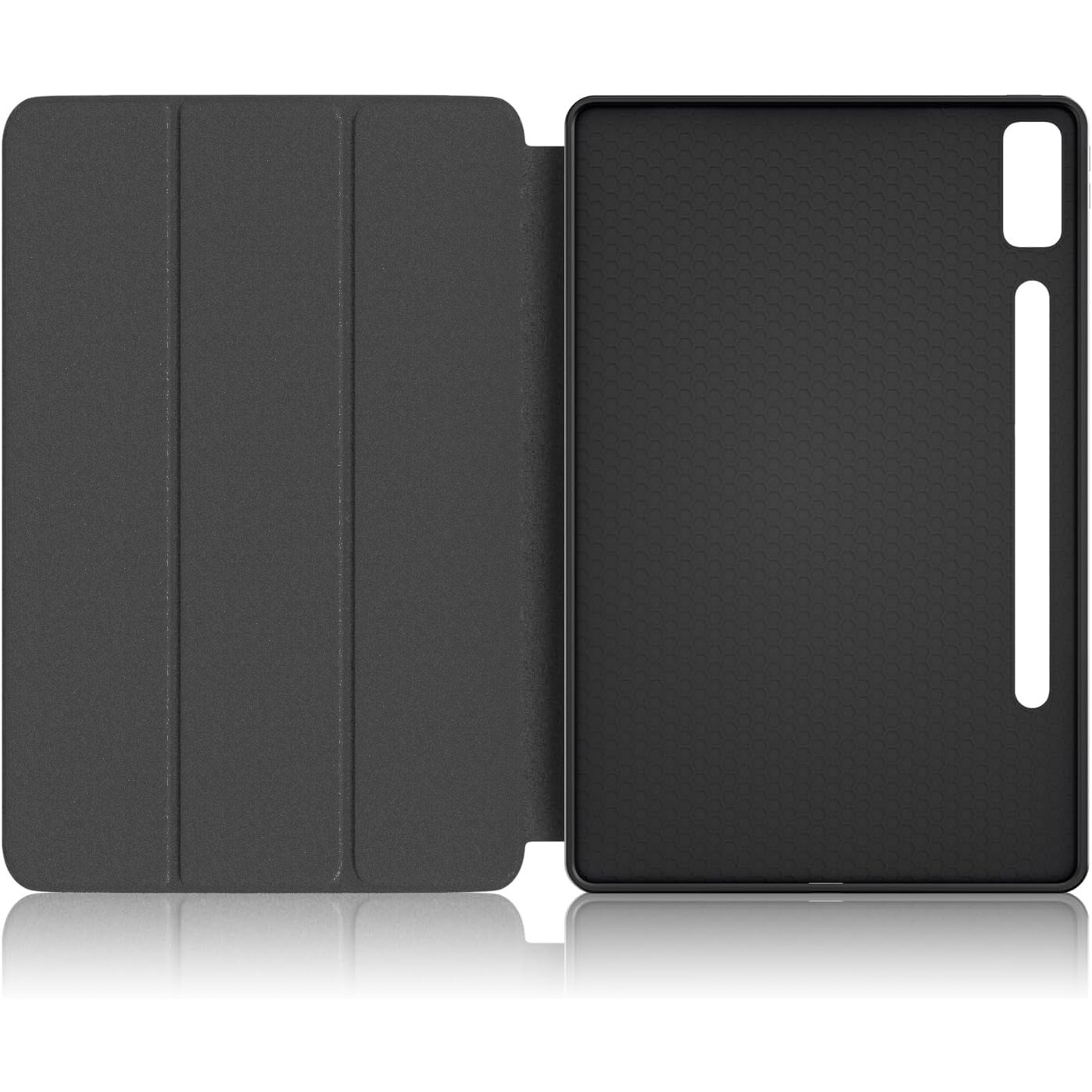 Husa Ultra Slim pentru Lenovo Idea Tab Pro, 12.7" (2025), Silicon TPU, Smart Cover - Negru