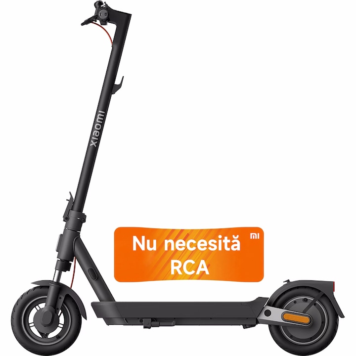 Trotineta electrica Xiaomi Electric Scooter 5 Pro, putere motor 400 W, autonomie max. 60 Km, viteza maxima 20 Km/h, Greutate Max. 120Kg, Roti 10" , Culoare Negru