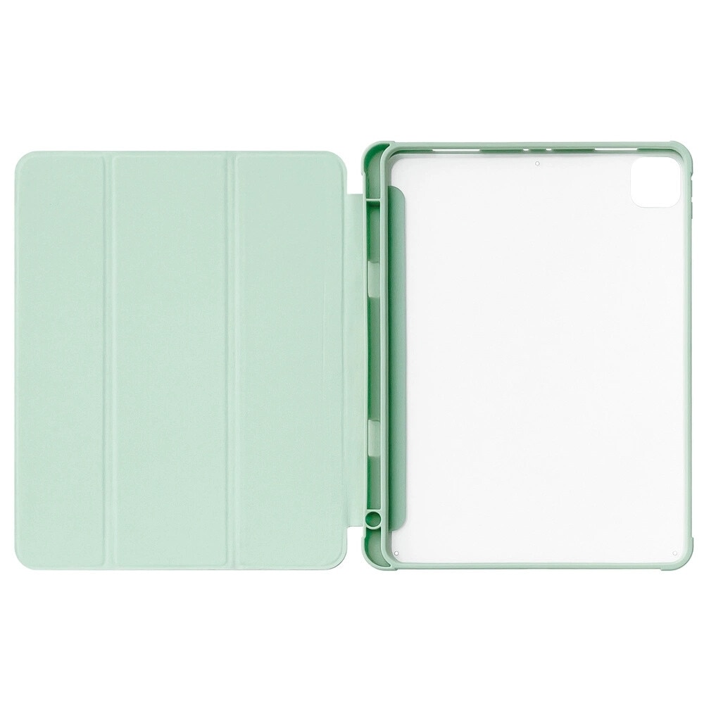Husa Smart Cover Stand compatibila cu iPad Pro 12.9 inch 2021 Light Green