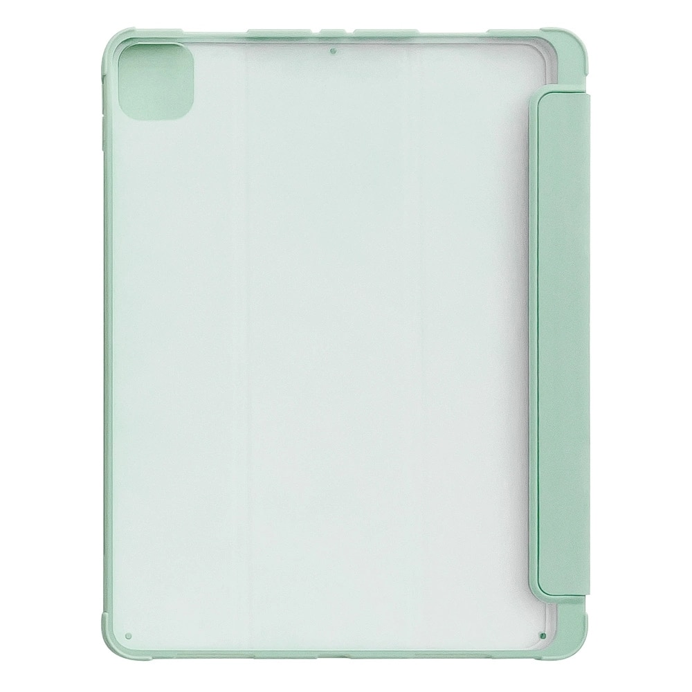 Husa Smart Cover Stand compatibila cu iPad Pro 12.9 inch 2021 Light Green