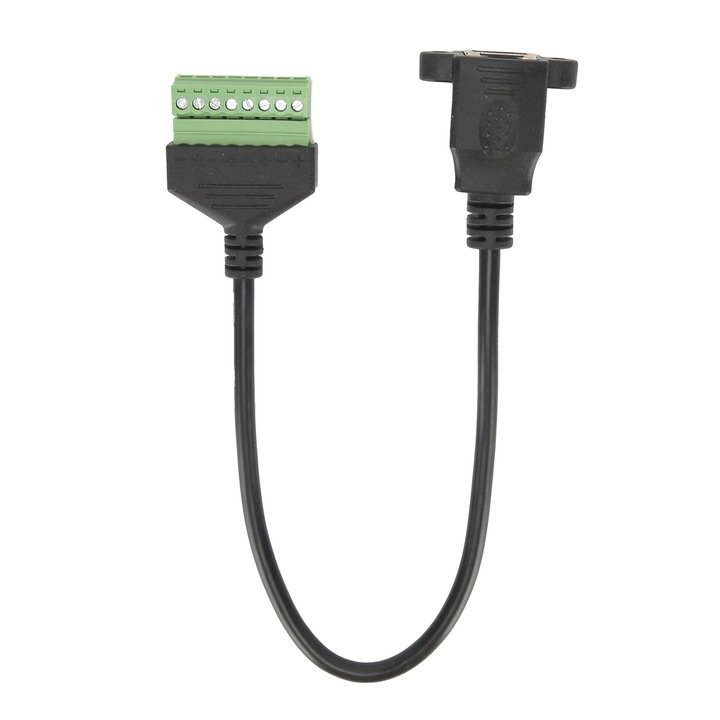 Адаптер RJ45 женски към 8-пинов кабел, Enforose, 32 см