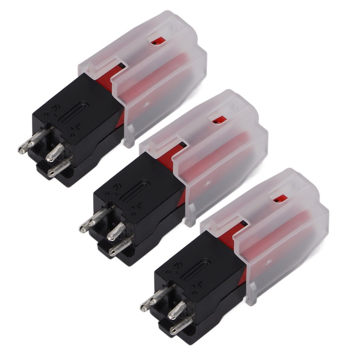 3 bucati ac de pickup antic de inlocuire stilou fonograf vinil pentru placa turnanta LPPlastic