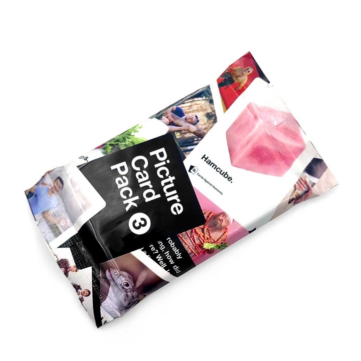 Pachet de carti de joc: Cards Against Humanity, Picture Card Pack 3, 30 carti, 17+